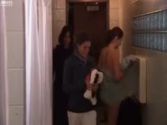 Seeing attractive French women undressed on a covert livecam